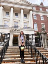 Gossip Girl Tours guests at the Met steps on the Upper East Side