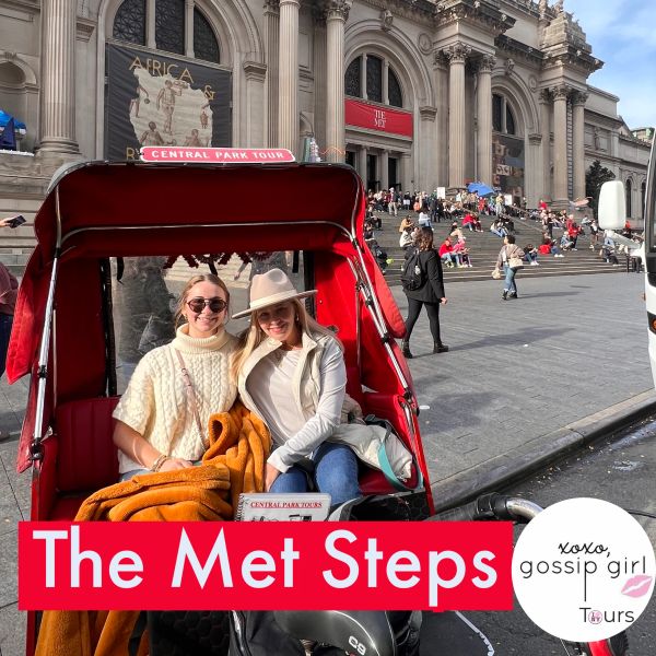 The met steps gossip girl tour