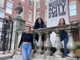 Guests outside the Museum of the City of New York, the Constance Billard filming location