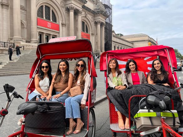 Gossip Girl Tours NYC pedicab tour photo