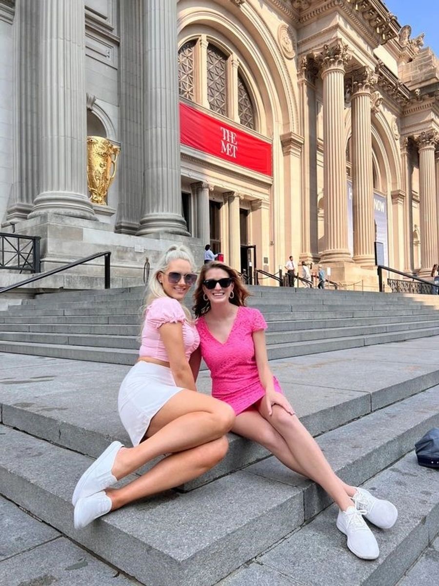 Gossip Girl Tours guests on Manhattan's Upper East Side in New York City