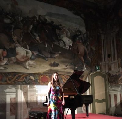 March 2018 Chopin Recital, 
Palazzo Taffini Savigliano, Italy