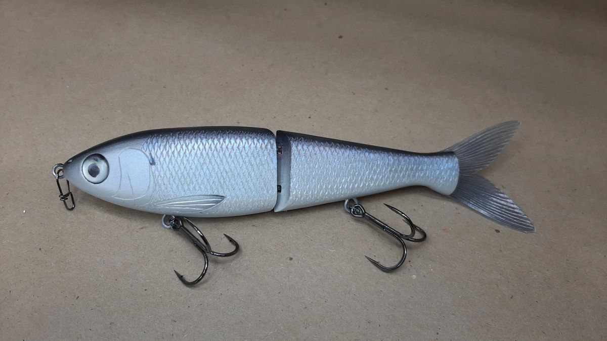 FISHUS LURENZO ESPARRALL SWIMBAIT 76 HARD LURES SINKING 76mm 16gr