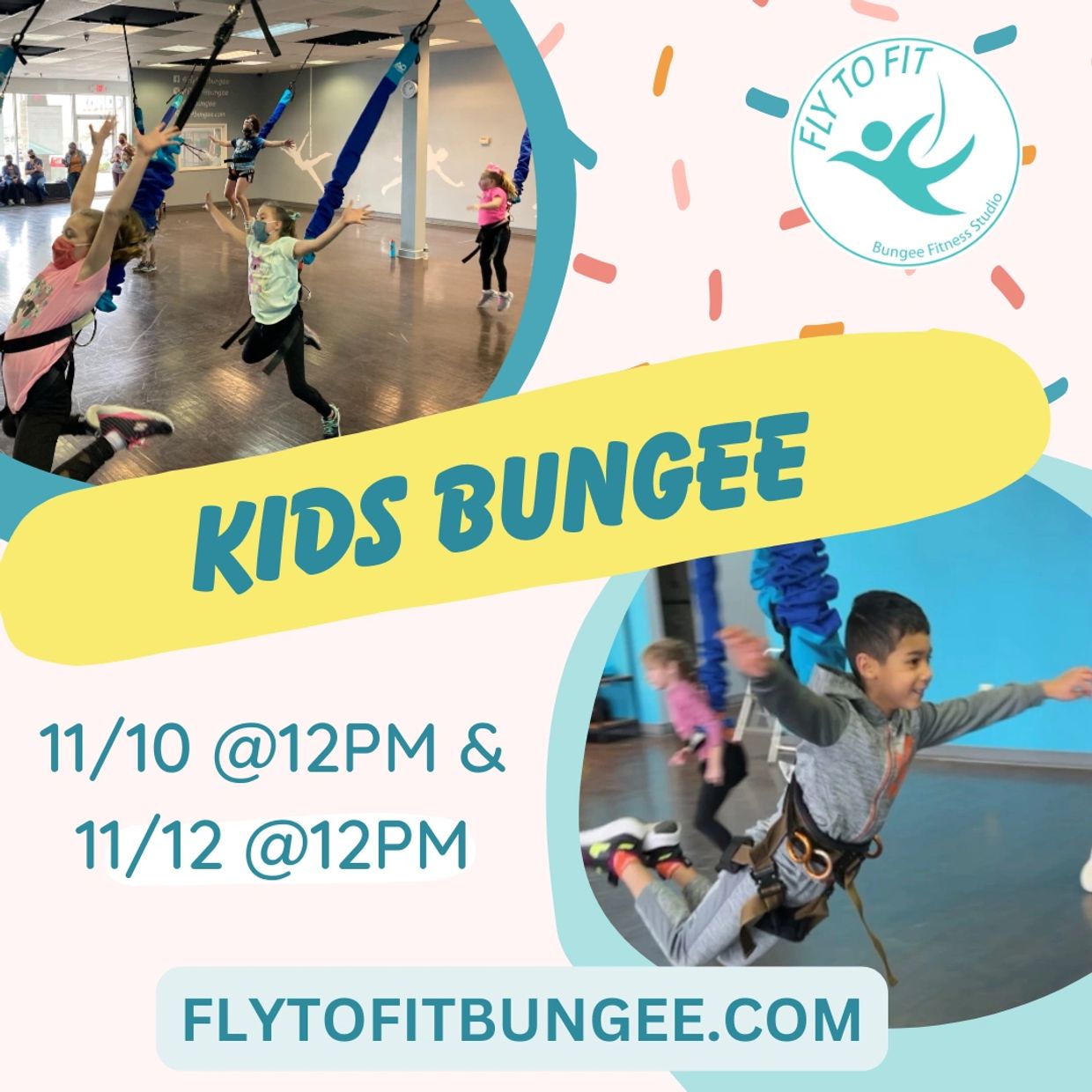 KIDS BUNGEE | Fly to Fit Bungee Fitness