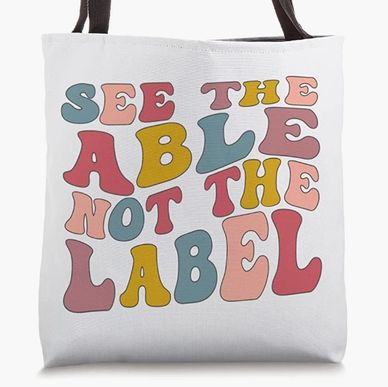 See the able, not the label, Special needs gift idea, Mother's Day, Gift idea, Disability, Ability