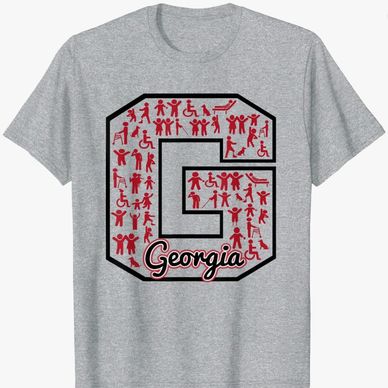 GEORGIA ACCESSIBILITY T-Shirt, UGA ACCESSIBILITY T-Shirt, University of GEORGIA ACCESSIBILITY 