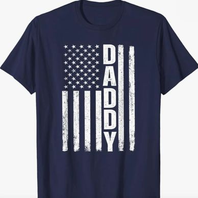 Daddy with American Flag t-shirt, USA flag with Daddy shirt, Daddy with USA flag t-shirt, Father's 