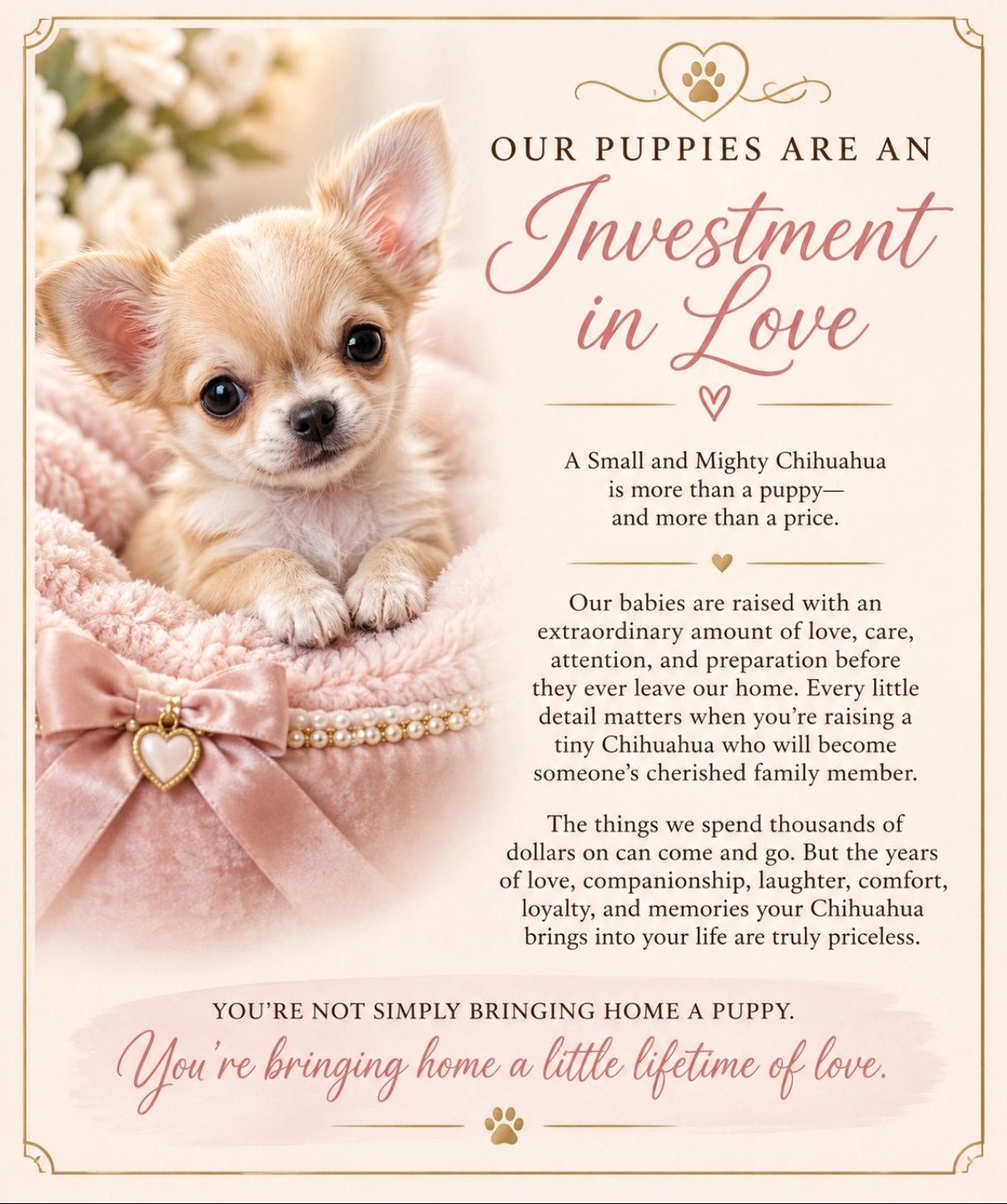 Beautiful Chihuahua Puppy