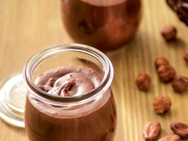 Chocolate hazelnut spread with link to Cookidoo recipe