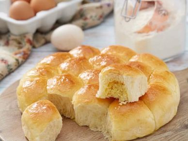 Super Soft Butter And Milk Buns with link to Cookidoo recipe