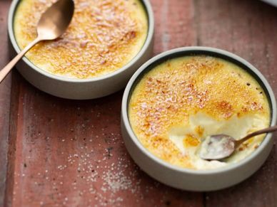 Traditional crème brûlée with link to Cookidoo recipe