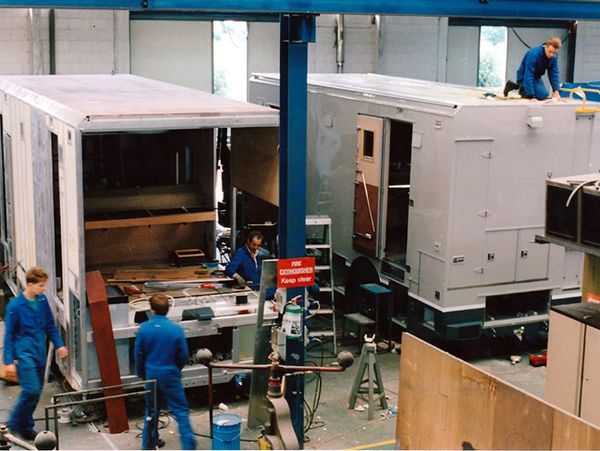 Type 7s under construction