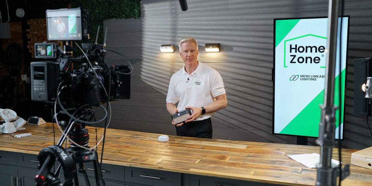 In studio camera setup