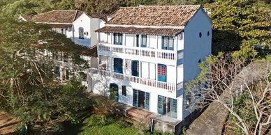 Historical hotel and museum of Azores Culture in Florianopolis.
