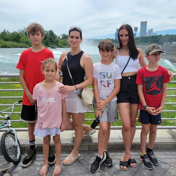 Victoria Orlova and her beautiful family 