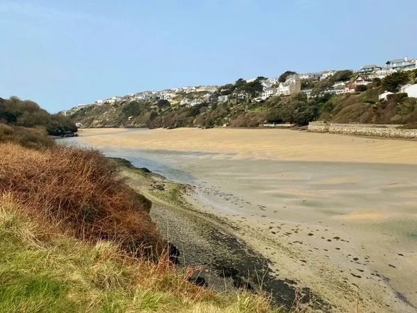 Low tide in the gannel estuary