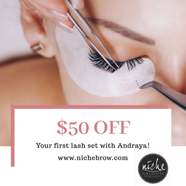 Promotions | Niche Brow & Beauty Bar