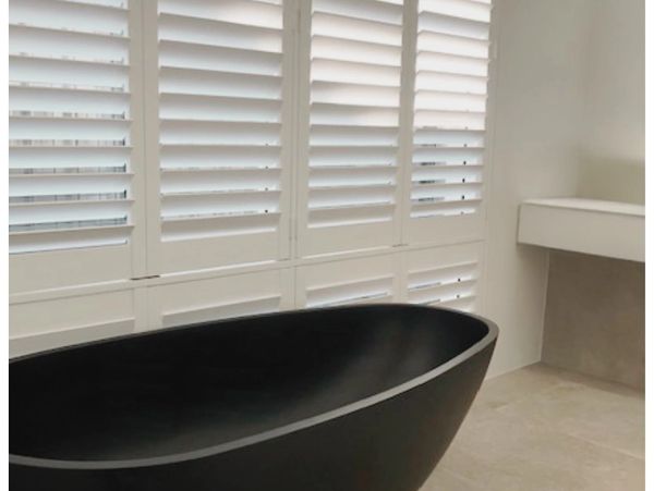 Bathroom plantation shutters for wet areas Adelaide South Australia