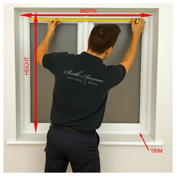 Get a quote for plantation shutters quickly. Send us your measurements and a photo and we'll get bac