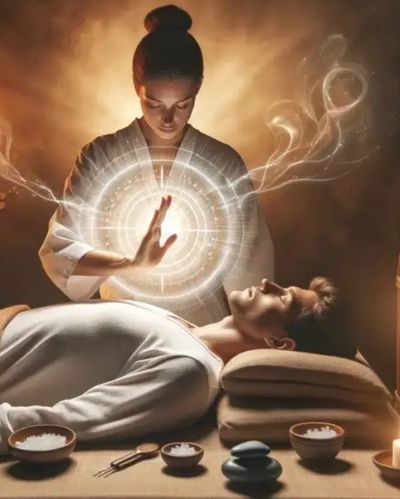 Reiki Energy, Healing, Intuitive massage