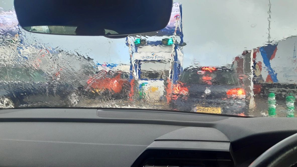 Expect heavy rain and...