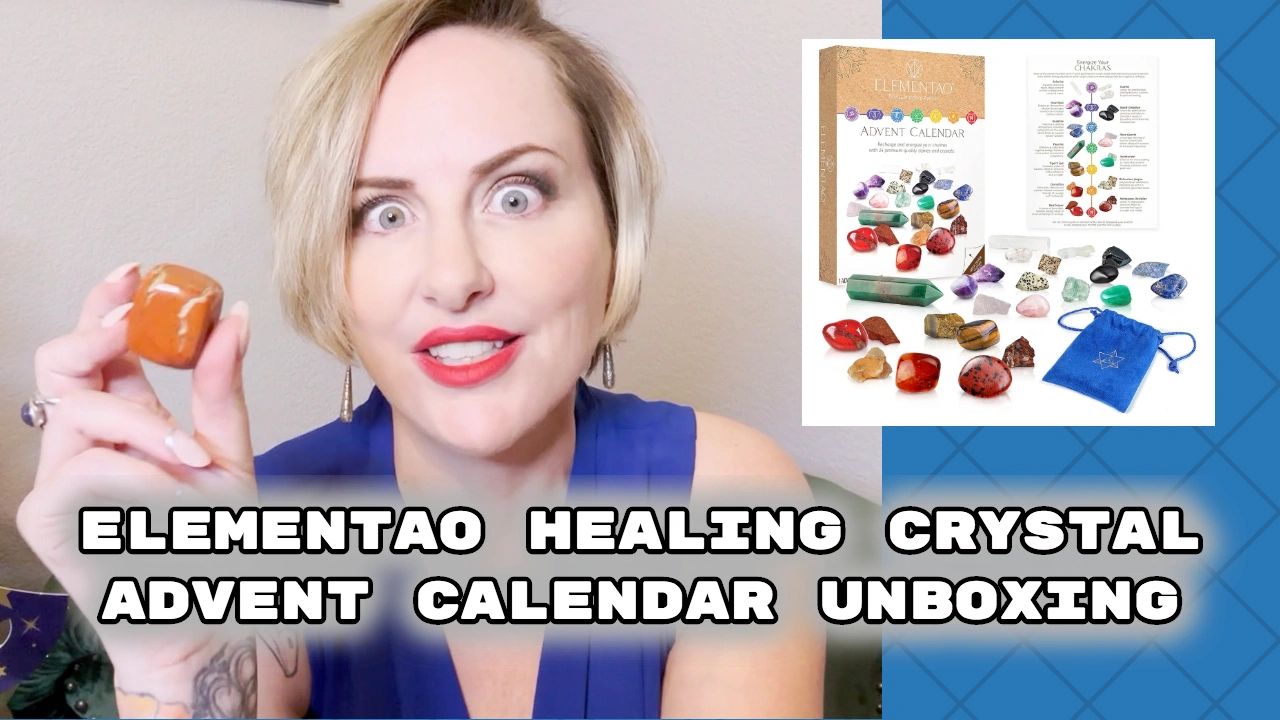Elementao Healing Crystal Advent Calendar Unboxing