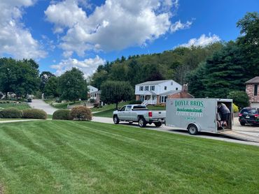 Lawn cutting in Murrysville