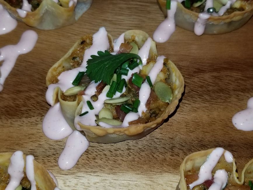 jalapeno popper wild game boar chorizo prickly pear lime honey creme fraiche mexican appetizer 
