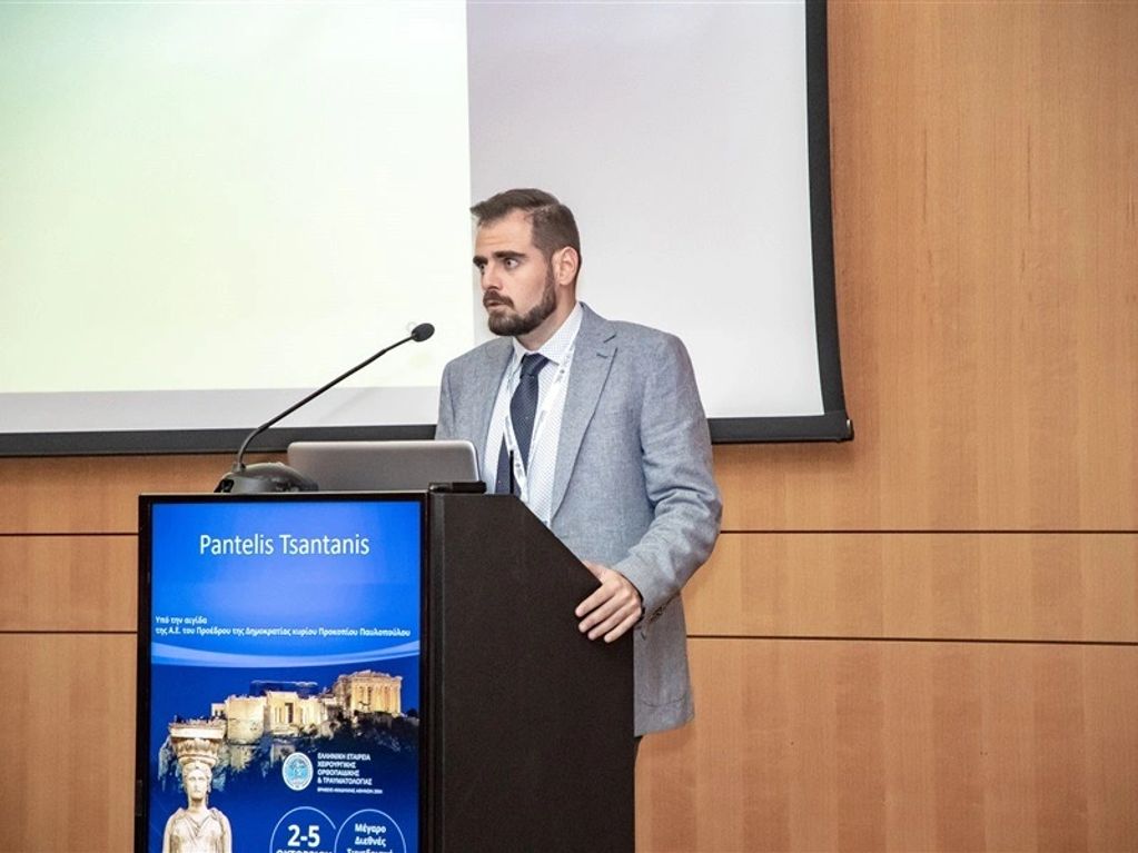 Παρουσίαση Ερευνητικής Εργασίας στο Πανελλήνιο Ορθοπαιδικό Συνέδριο, Αθήνα, 2019
