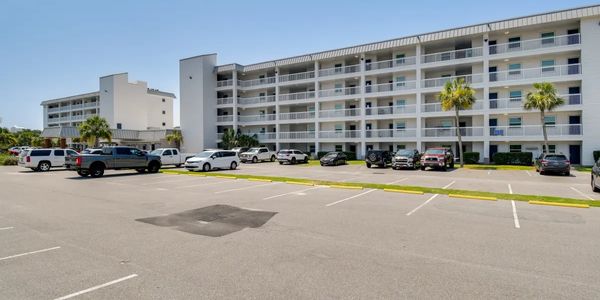 The resort towers.  Our units are located on the second floors of each tower.  