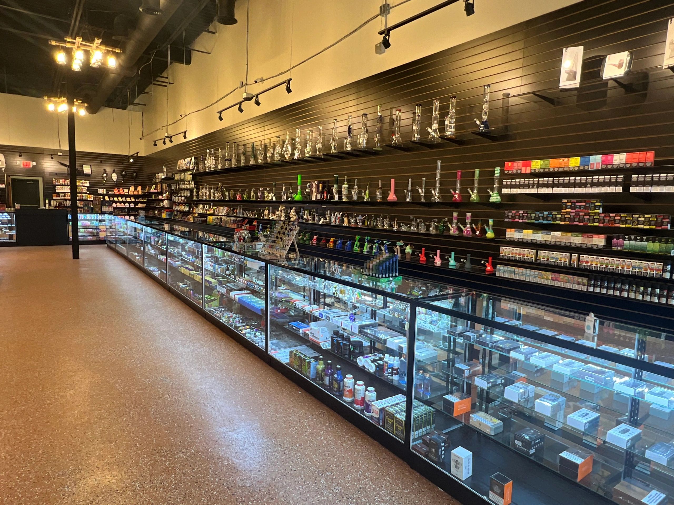 Vapor Dad Las Colinas (Irving) smoke shop interior