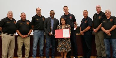 April & James Ward were honored with a proclamation for creative work during the COVID-19 pandemic. 