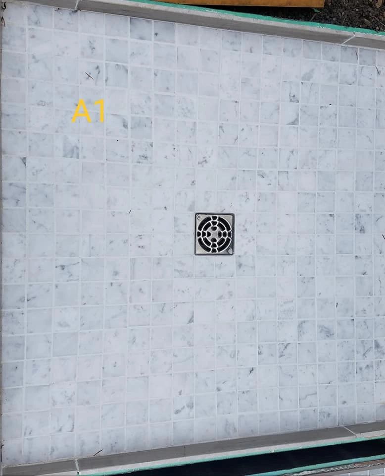 Carrara Marble Discoloration In Showers Research 1, 09202019