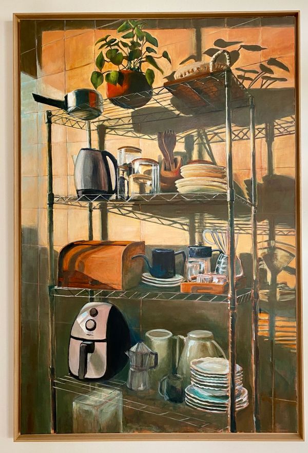 Acrílico sobre tela. 120 cm x 80 cm
Janeiro, 2025