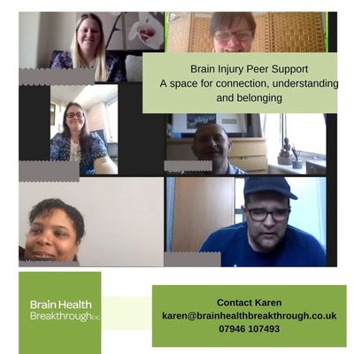 Peer support for people with a brain injury