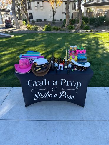 Photo Booth prop table Surprise AZ