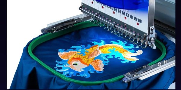 Embroidery machine by Ricoma