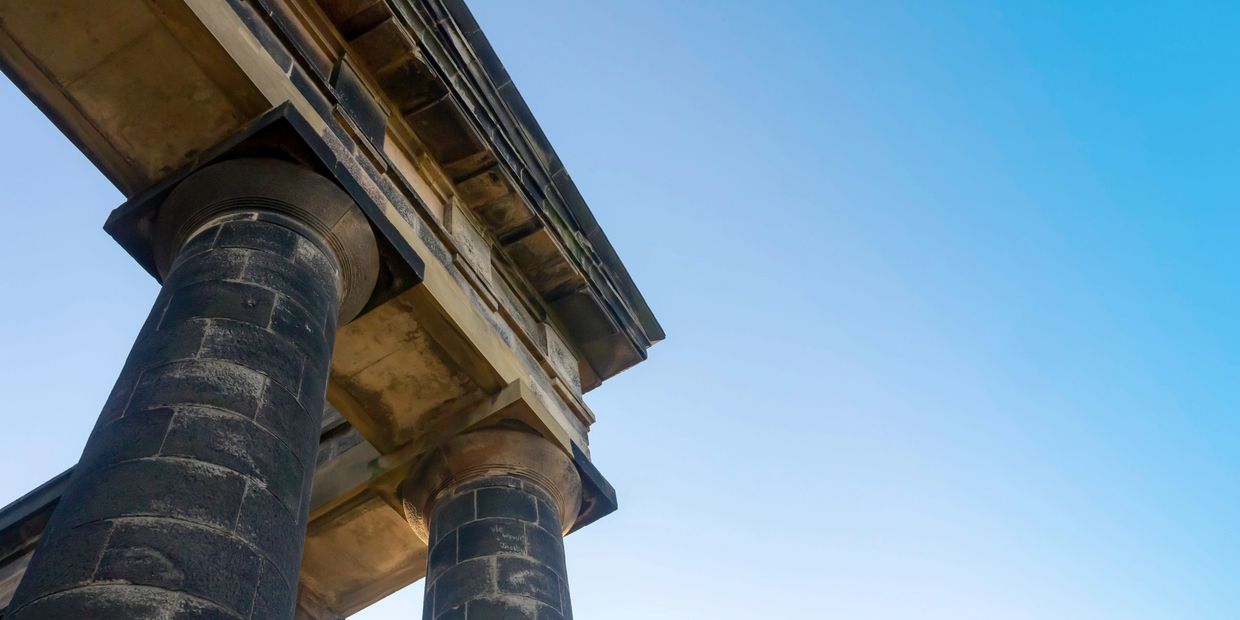 A view of the Penshaw monument in Sunderland. 