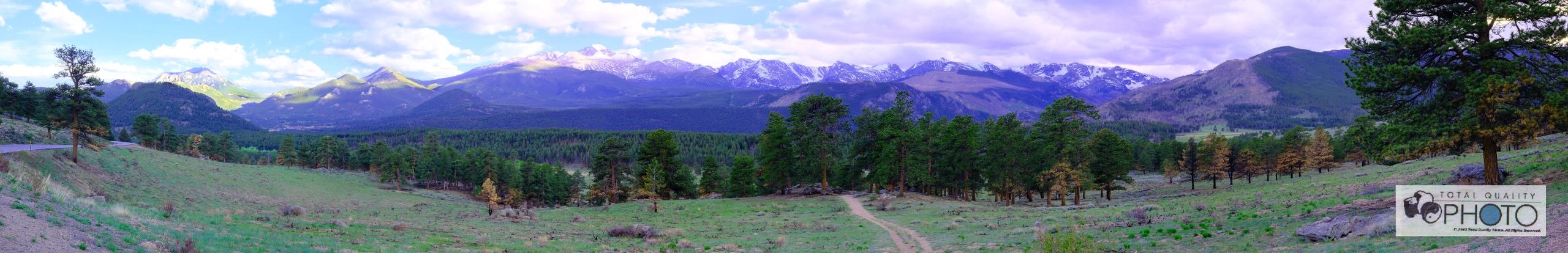 RMNP Mountains Panorama