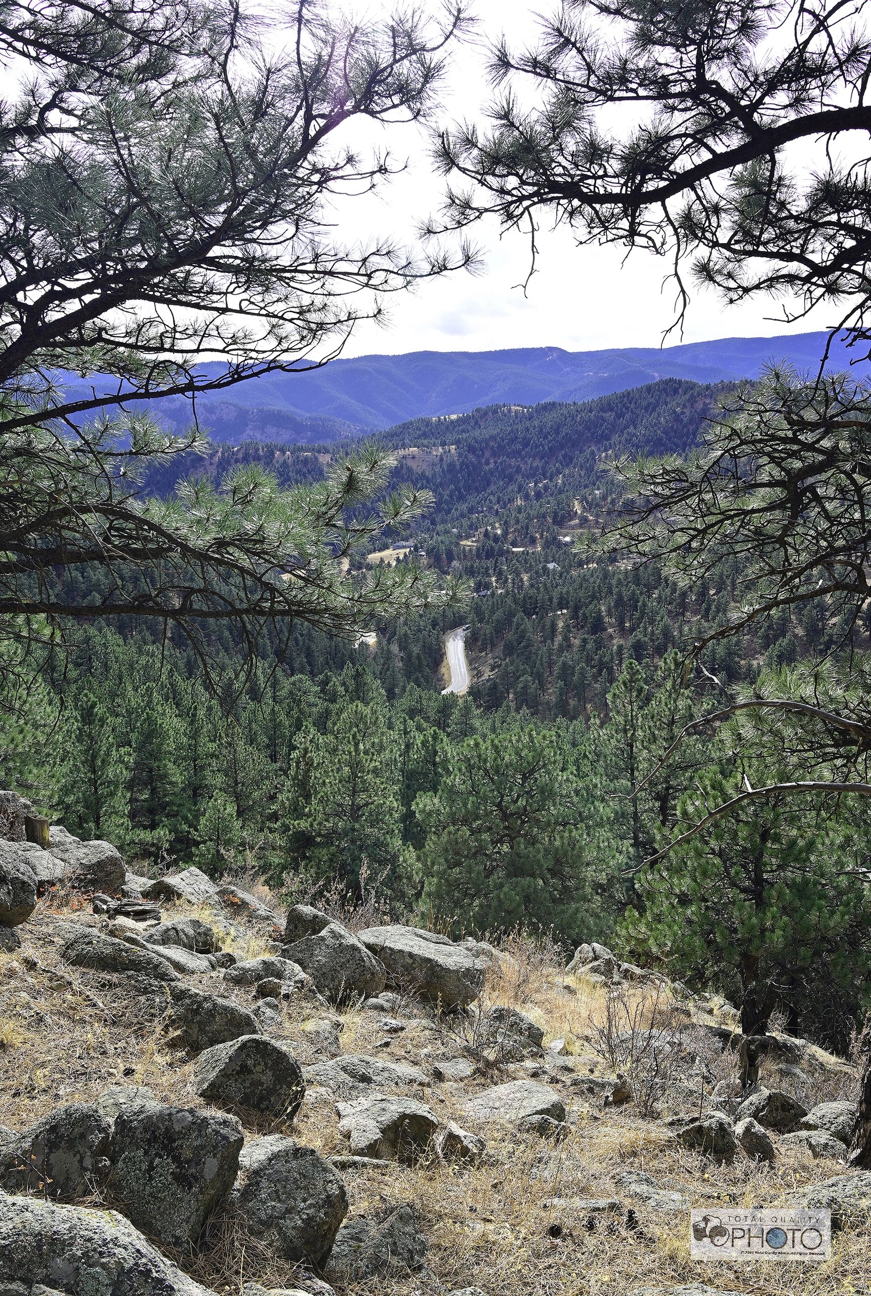 Road to Lion's Lair Trail at Mt. Sanitas Boulder CO
