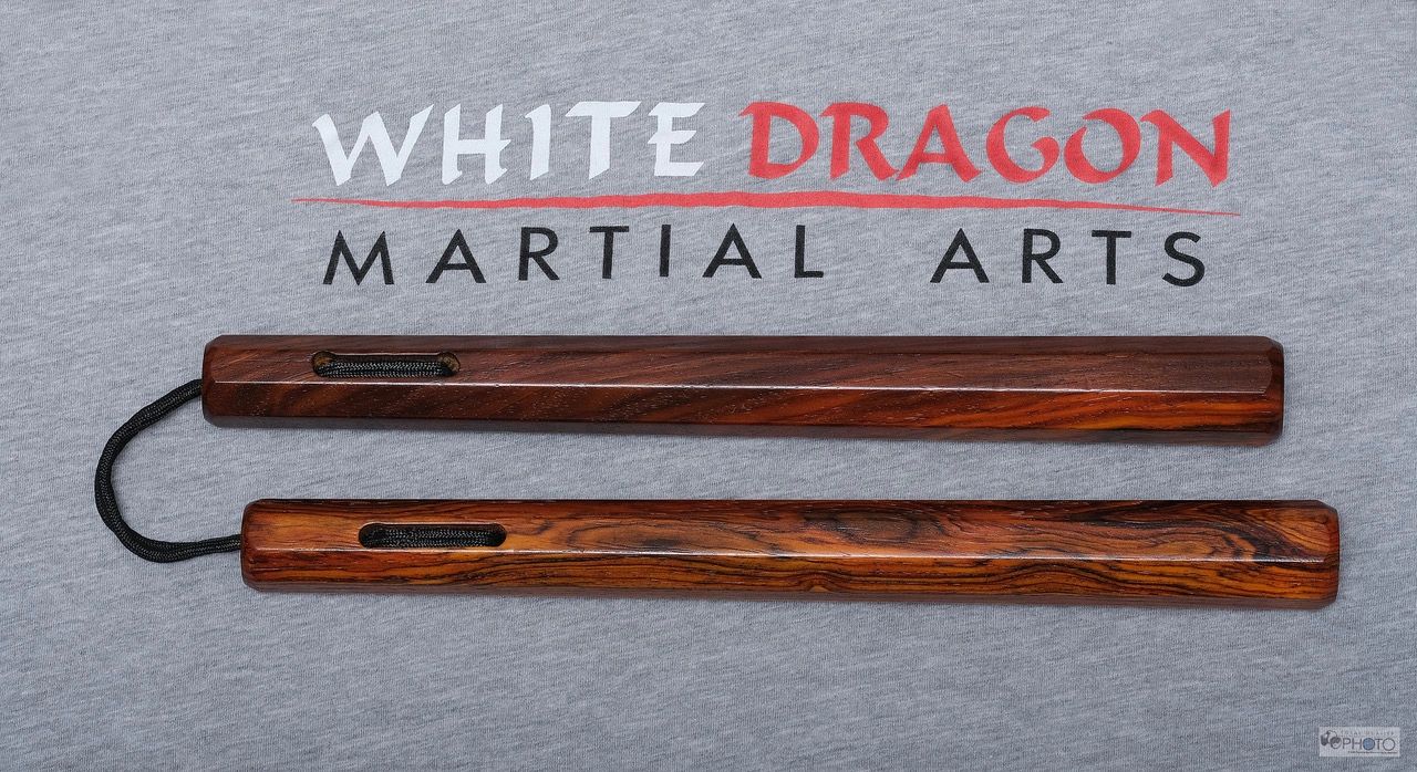 Handmade Wood Nunchaku - White Dragon Martial Arts 
