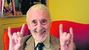 This man I spoke to in Sloan Street told me he was Christoper Lee.  I think he was telling the truth