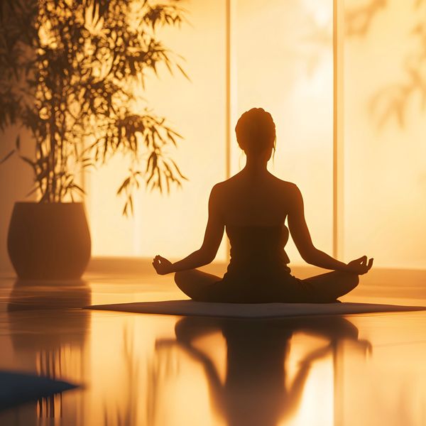 Woman doing yoga