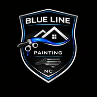Blue Line Painting