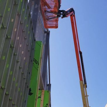 Commercial building construction process of Fraiming 