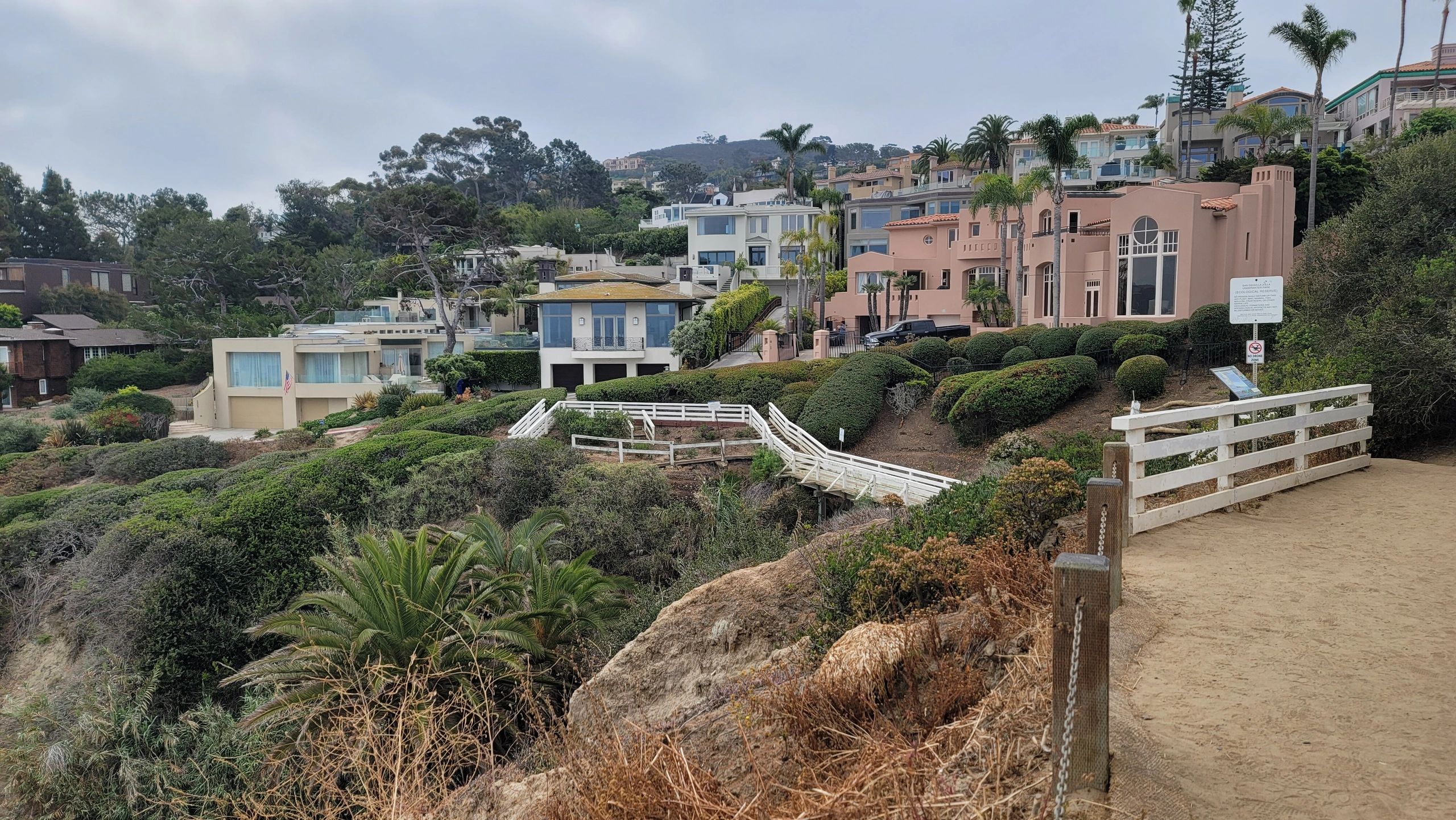 Picture of houses in La Jolla