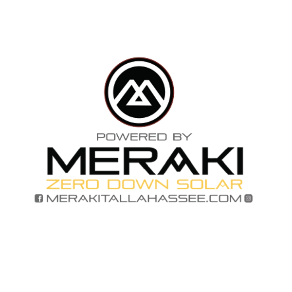 meraki tallahassee logo zero down solar 