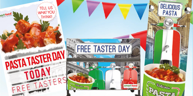 Free  Pasta Taster Day