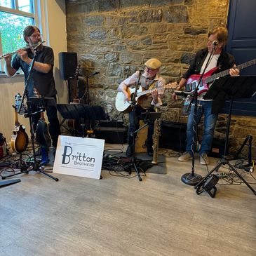 Britton Brothers performing at VK Brewing in Exton, PA.