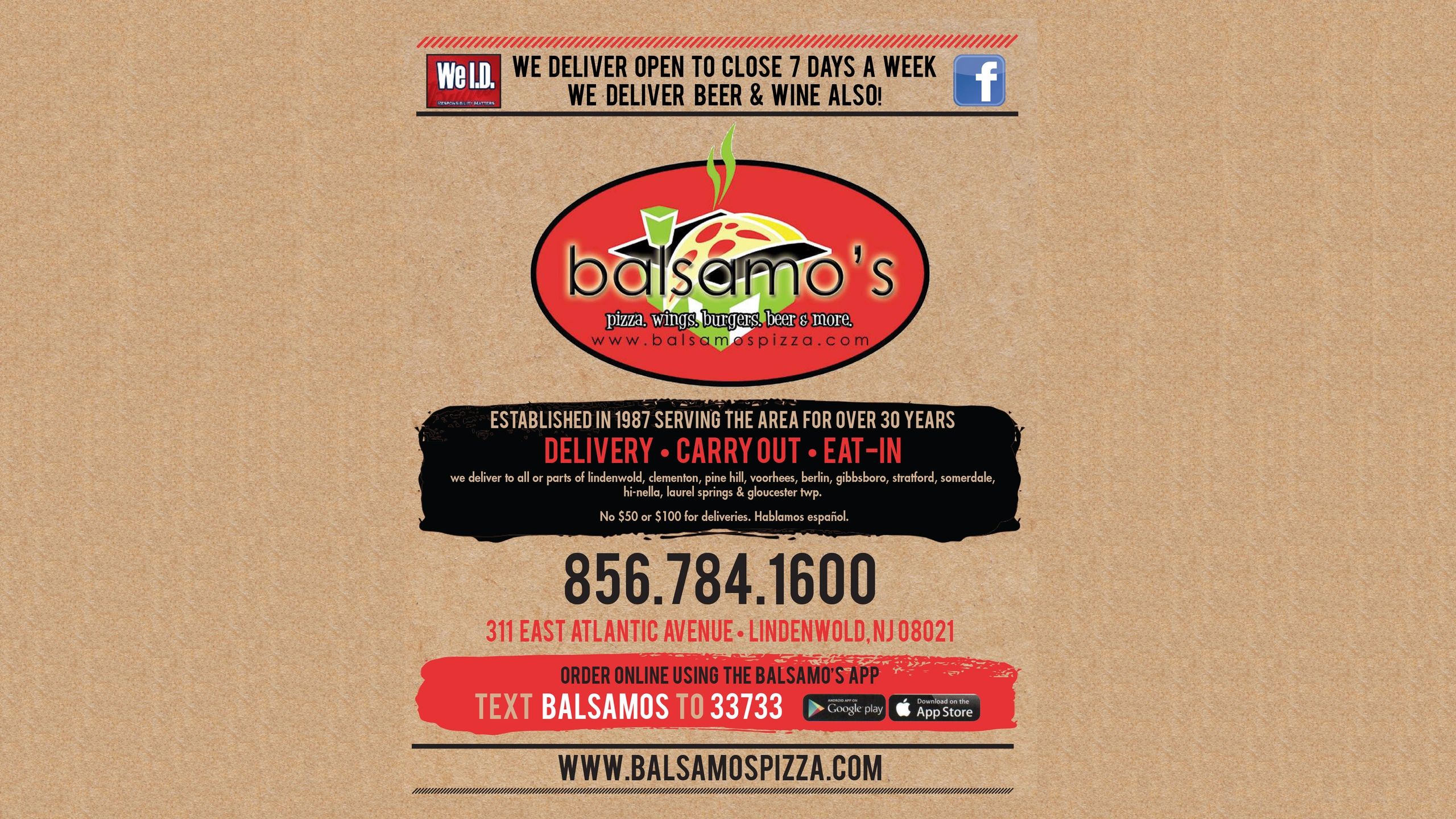 Balsamo's Pizza & Discount Liquor